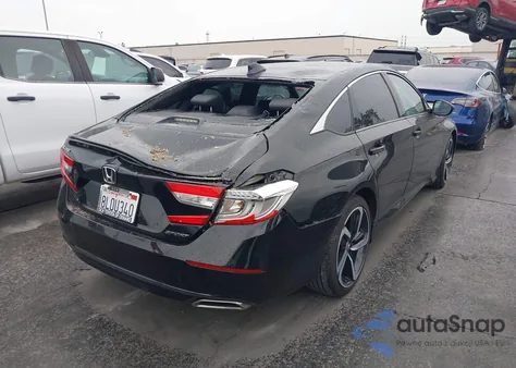 2019 Honda Accord Sport из США, поврежденный, VIN 1HGCV1F32KA083421